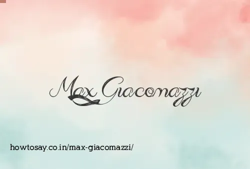 Max Giacomazzi