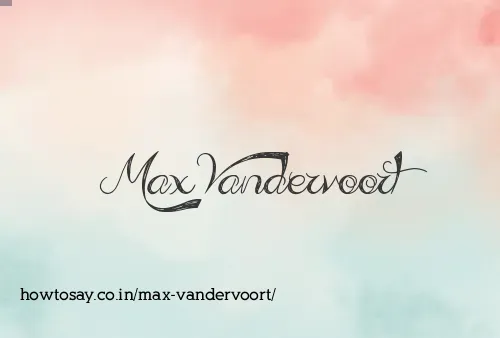 Max Vandervoort