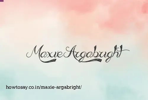 Maxie Argabright