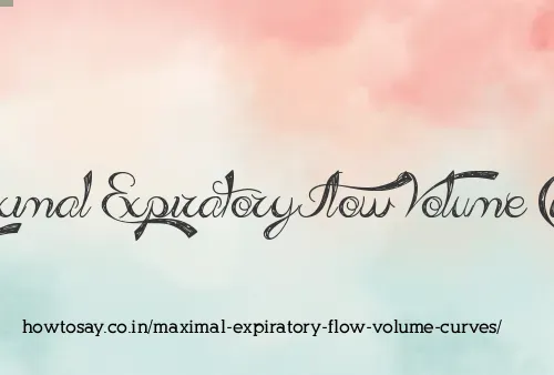Maximal Expiratory Flow Volume Curves