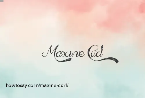 Maxine Curl