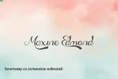 Maxine Edmond