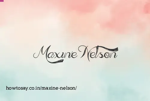 Maxine Nelson