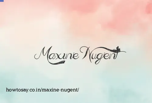 Maxine Nugent