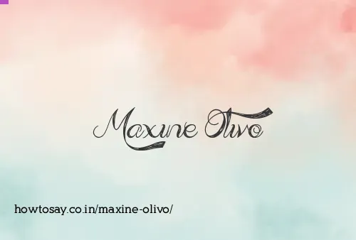 Maxine Olivo