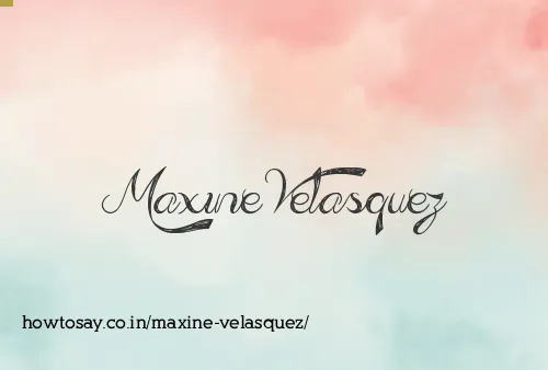 Maxine Velasquez