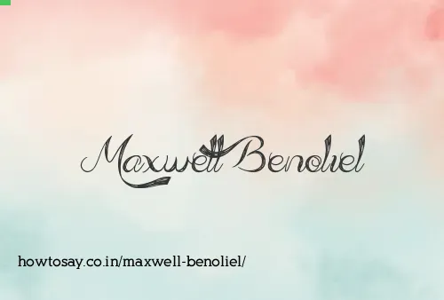 Maxwell Benoliel