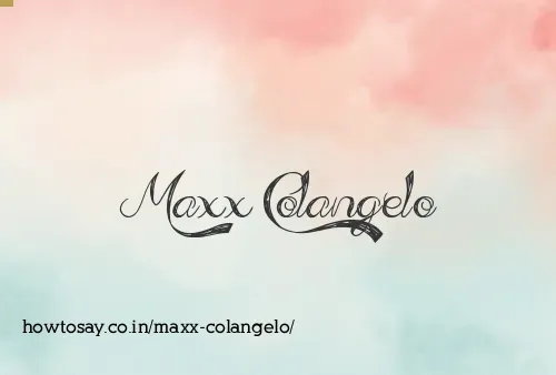 Maxx Colangelo