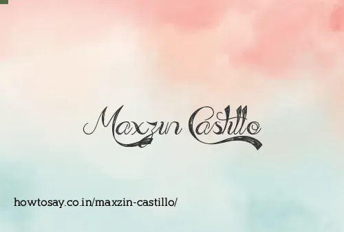 Maxzin Castillo