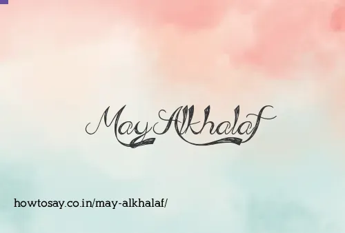 May Alkhalaf