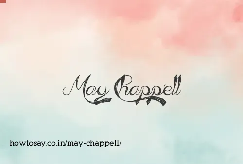 May Chappell