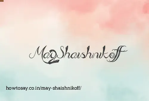 May Shaishnikoff