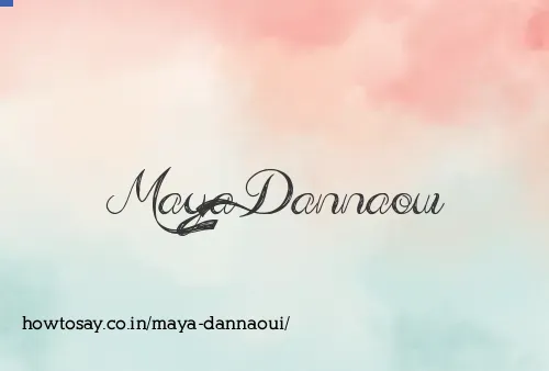 Maya Dannaoui