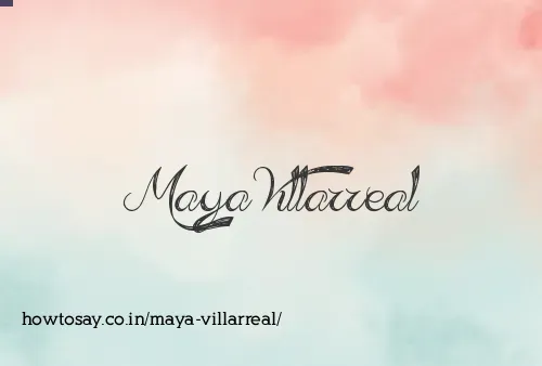 Maya Villarreal