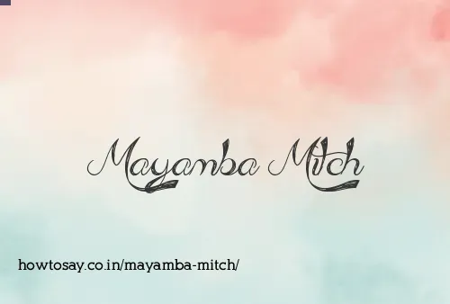 Mayamba Mitch