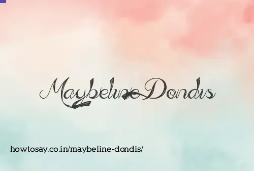 Maybeline Dondis