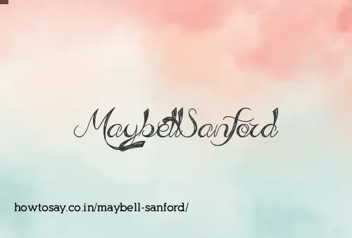 Maybell Sanford