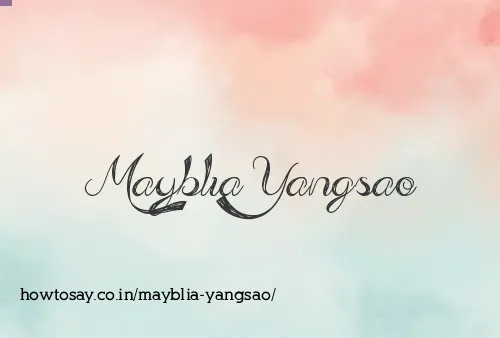 Mayblia Yangsao