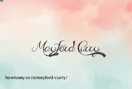 Mayford Curry