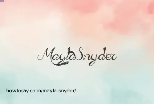Mayla Snyder