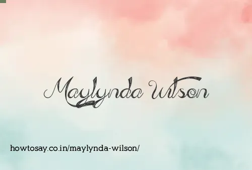 Maylynda Wilson