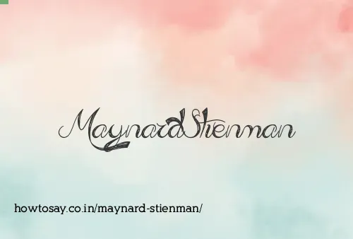 Maynard Stienman