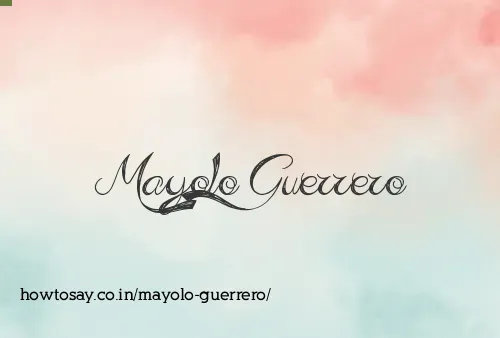 Mayolo Guerrero