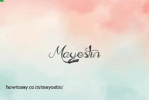 Mayostin