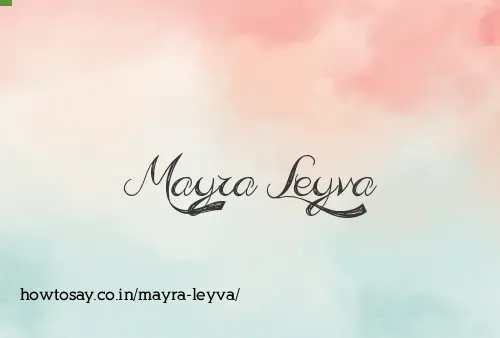 Mayra Leyva