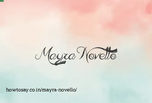 Mayra Novello