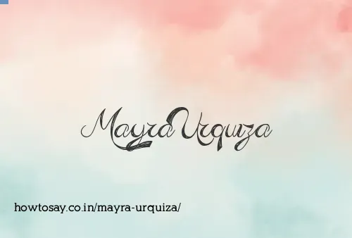 Mayra Urquiza