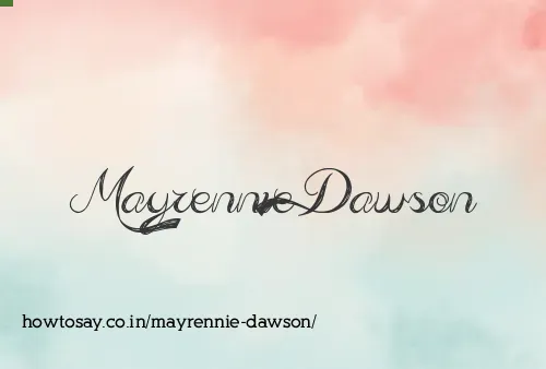 Mayrennie Dawson