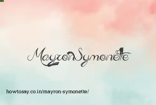Mayron Symonette