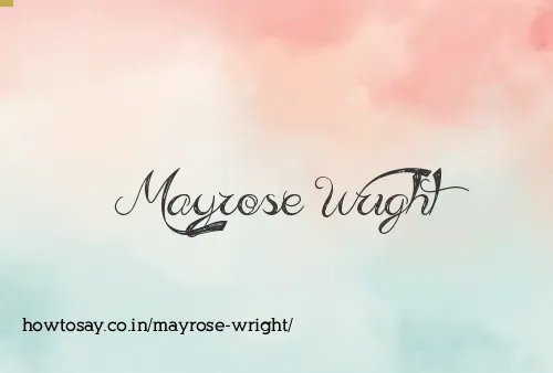 Mayrose Wright