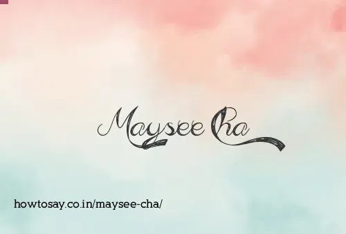 Maysee Cha