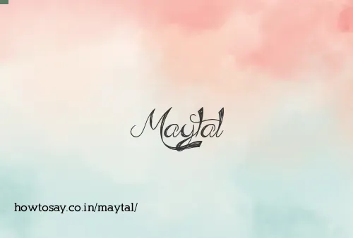 Maytal