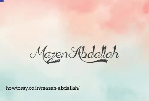 Mazen Abdallah