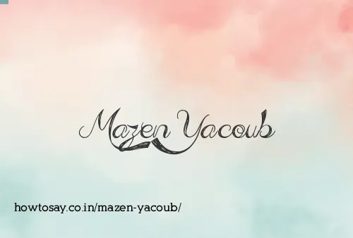 Mazen Yacoub