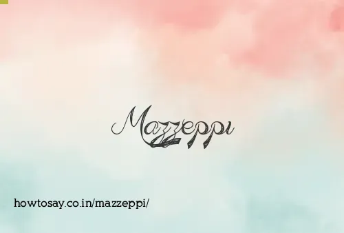 Mazzeppi