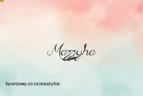 Mazzyha