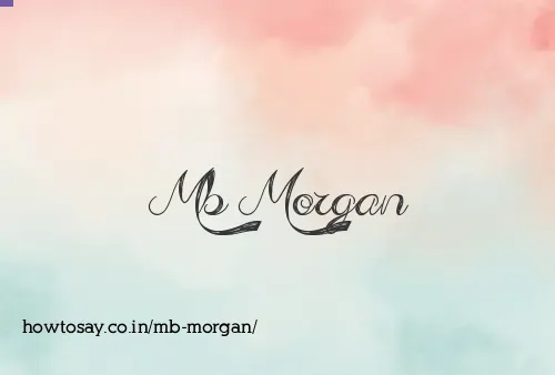 Mb Morgan