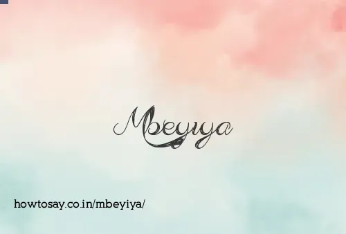 Mbeyiya