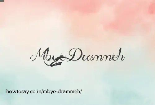 Mbye Drammeh