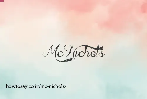 Mc Nichols