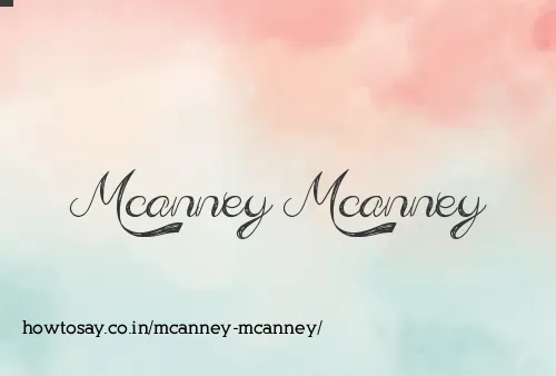 Mcanney Mcanney