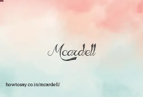 Mcardell