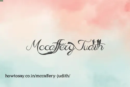 Mccaffery Judith