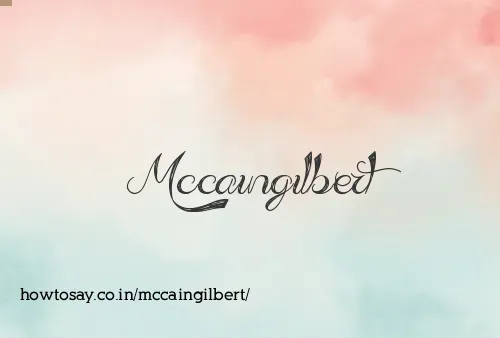 Mccaingilbert