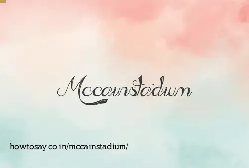 Mccainstadium