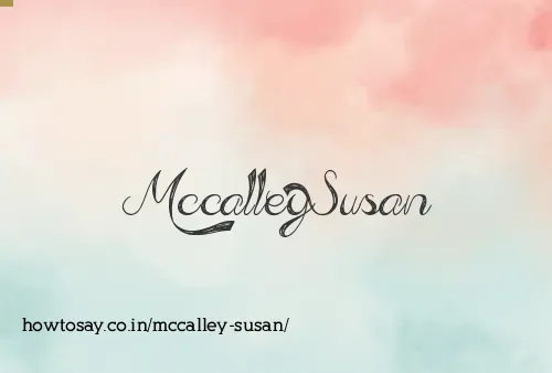 Mccalley Susan